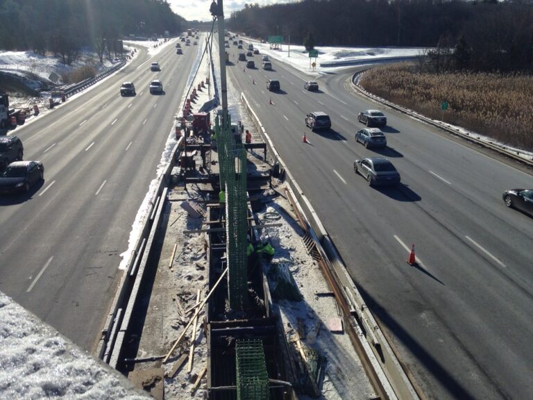 Rebar cage reinforcement for a column