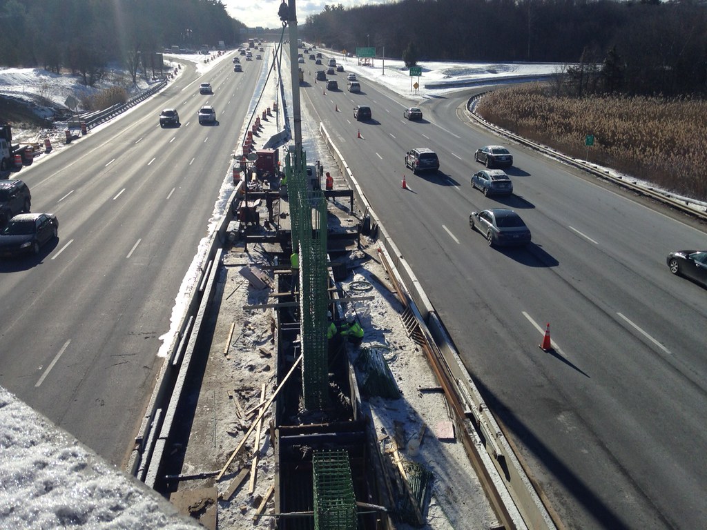 Rebar cage reinforcement for a column